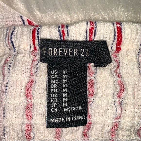 FOREVER 21 Striped Top - Picture 3 of 3